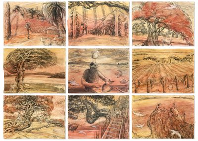 Fresh 4 - Waiheke landscape drawings
